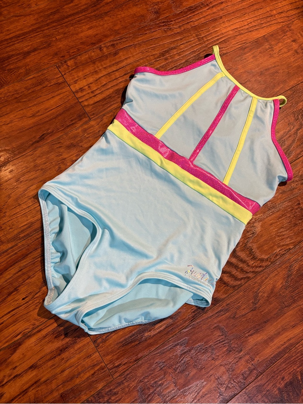 Justice girls size L 12/14 dance and gym leotard